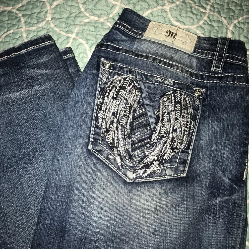 Like new miss me easy skinny jeans size 32